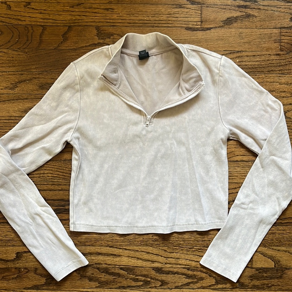 Long Sleeve Crop Top